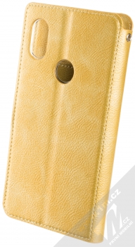 Molan Cano Issue Diary flipové pouzdro pro Xiaomi Redmi Note 6 Pro zlatá (gold) zezadu