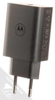 Motorola MC-302 | SA18C79899 originální nabíječka do sítě s USB Type-C výstupem 3A a Motorola SC18C37155 originální USB Type-C kabel černá (black) nabíječka