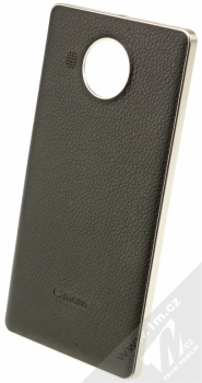 Mozo luxusní zadní kryt s Qi bezdrátovým nabíjením a NFC pro Microsoft Lumia 950 XL, Lumia 950 XL Dual Sim černá (black)