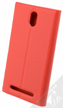 MyPhone BookCover flipové pouzdro pro MyPhone Fun 5 červená (red) zezadu