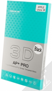 Nillkin 3D AP PLUS PRO ochranná fólie na kompletní displej pro Apple iPhone XR černá (black) krabička