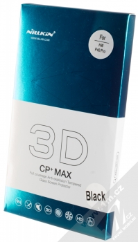 Nillkin 3D CP PLUS MAX ochranné tvrzené sklo na kompletní displej pro Huawei P40 Pro černá (black) krabička