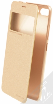 Nillkin Sparkle flipové pouzdro pro Asus ZenFone 4 Max (ZC554KL) zlatá (gold)