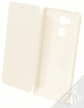 Nillkin Sparkle flipové pouzdro pro Huawei Nova Smart bílá (white) otevřené