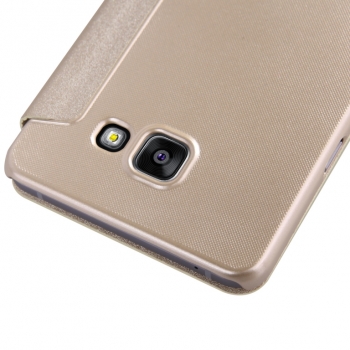 Nillkin Sparkle flipové pouzdro pro Samsung Galaxy A5 (2016) béžová (champagne gold)