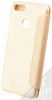 Nillkin Sparkle flipové pouzdro pro Xiaomi Mi A1 zlatá (gold) zezadu