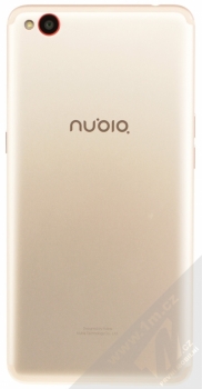 NUBIA N2 4GB/64GB zlatá (champagne gold) zezadu