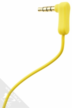 Remax Candy RM-505 sluchátka s mikrofonem a ovladačem žlutá (yellow) Jack 3,5mm konektor