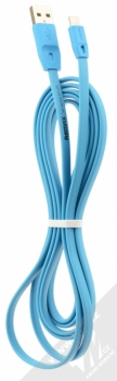 Remax Full Speed plochý USB kabel s Apple Lightning konektorem - délka 2 metry modrá (blue) balení