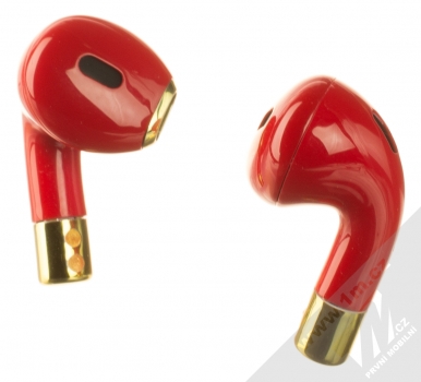 Remax Yosee Earbuds TWS Bluetooth stereo sluchátka červená (red) zezadu