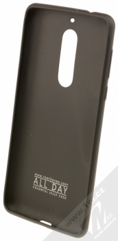 Roar All Day TPU ochranný kryt pro Nokia 5 černá (black) zepředu