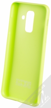 Roar All Day TPU ochranný kryt pro Samsung Galaxy A6 Plus (2018) limetkově zelená (lime green) zepředu
