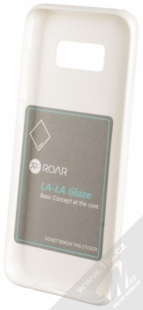Roar LA-LA Glaze TPU ochranný kryt pro Samsung Galaxy S8 Plus perleťově bílá (pearl white) zepředu