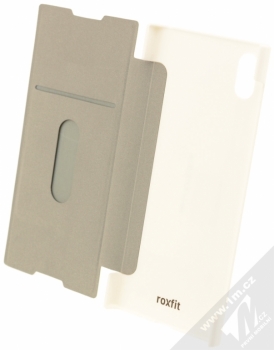 Roxfit Slim Book Case flipové pouzdro pro Sony Xperia XA1 (URB5171W) bílá (white) otevřené