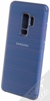 Samsung EF-NG965PL LED View Cover originální flipové pouzdro pro Samsung Galaxy S9 Plus modrá (blue) zezadu