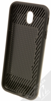 Sligo Defender Card odolný ochranný kryt s kapsičkou pro Samsung Galaxy J7 (2017) černá (black) zepředu