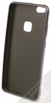 Sligo Elegance Carbon TPU pokovený ochranný kryt pro Huawei P10 Lite černá (gunmetal black) zepředu