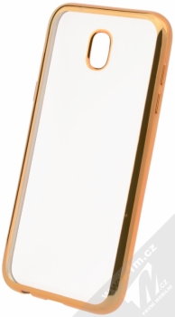 Sligo Metal TPU pokovený ochranný kryt pro Samsung Galaxy J5 (2017) zlatá (gold)