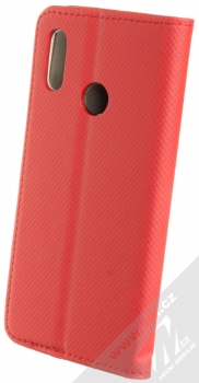 Sligo Smart Magnet flipové pouzdro pro Huawei P Smart (2019) červená (red) zezadu