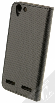 Sligo Smart Magnet flipové pouzdro pro Lenovo Vibe K5, Vibe K5 Plus černá (black) zezadu