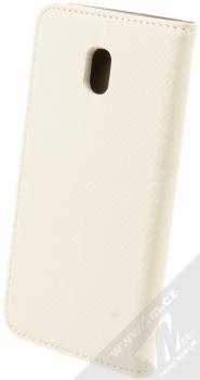 Sligo Smart Magnet flipové pouzdro pro Samsung Galaxy J3 (2017) bílá (white) zezadu