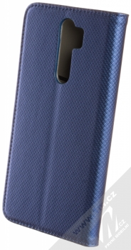 Sligo Smart Magnet flipové pouzdro pro Xiaomi Redmi Note 8 Pro tmavě modrá (dark blue) zezadu