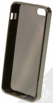 Sligo Termo tepelně senzitivní TPU ochranný kryt pro Apple iPhone 5, 5S, SE fialová černá (purple black) zepředu
