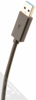 Sony UCB30 originální USB kabel s USB Type-C konektorem černá (black) USB konektor zezadu