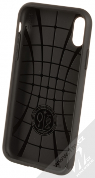 Spigen Core Armor odolný ochranný kryt pro Apple iPhone XR černá (black) zepředu