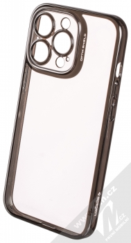 Spigen Optik Crystal odolný ochranný kryt pro Apple iPhone 13 Pro šedá (chrome gray)