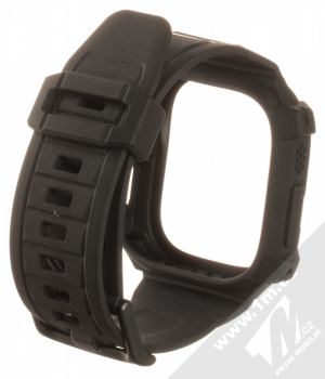 Spigen Rugged Armor Pro odolný ochranný kryt pro Apple Watch Ultra 49mm černá (matte black) zezadu