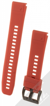 Tactical Diamond Color Strap silikonový pásek na zápěstí s uchycením Garmin QuickFit 22mm červená (red)