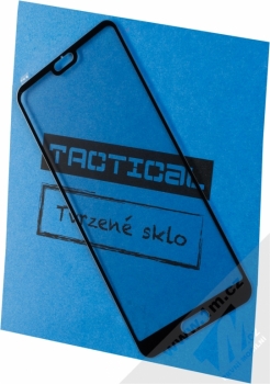 Tactical Tempered Glass ochranné tvrzené sklo na kompletní displej pro Huawei P20 černá (black)