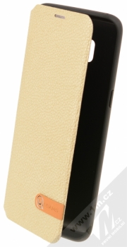 USAMS Duke flipové pouzdro pro Samsung Galaxy S8 zlatá (gold)