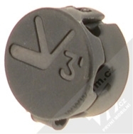 USAMS US-ZB020 Magnetic Cable Clip magnetický držák kabelů na stěnu, do auta, do domácnosti černá (black) úchyt kabelu zezadu
