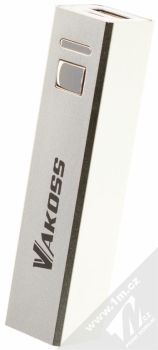 Vakoss TP-2575S PowerBank záložní zdroj 2500mAh pro mobilní telefon, mobil, smartphone stříbrná (silver)