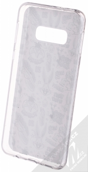 Warner Bros Looney Tunes 004 TPU ochranný silikonový kryt s motivem pro Samsung Galaxy S10e bílá (white) zepředu