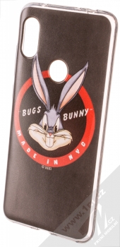 Warner Bros Looney Tunes Bugs Bunny 006 TPU ochranný silikonový kryt s motivem pro Xiaomi Redmi Note 6 Pro černá (black)