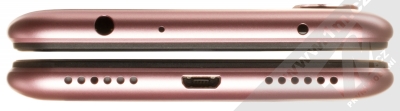 Xiaomi Redmi Note 6 Pro 4GB/64GB růžově zlatá (rose gold) seshora a zezdola