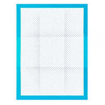1Mcz Absorpční podložky 33 x 45cm 100 ks včetně 30 sáčků bílá modrá (white blue)