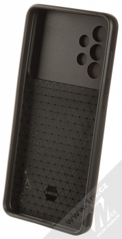 1Mcz Armor CamShield odolný ochranný kryt s držákem na prst pro Samsung Galaxy A33 5G černá (black) zepředu