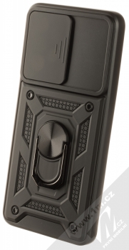 1Mcz Armor CamShield odolný ochranný kryt s držákem na prst pro Samsung Galaxy A33 5G černá (black)