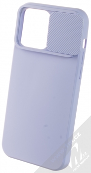 1Mcz CamShield Soft ochranný kryt pro Apple iPhone 14 Pro Max šeříkově fialová (lilac) otevřené