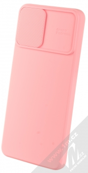 1Mcz CamShield Soft ochranný kryt pro Samsung Galaxy A12, Galaxy M12 světle růžová (light pink)