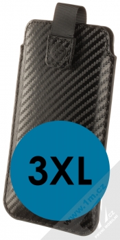 1Mcz Carbon Pocket 3XL pouzdro kapsička černá (black)