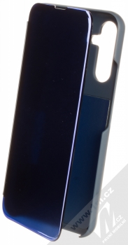 1Mcz Clear View flipové pouzdro pro Samsung Galaxy A34 5G modrá (blue)