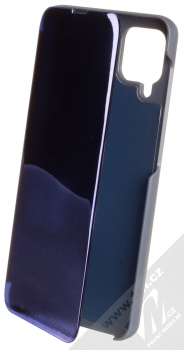 1Mcz Clear View flipové pouzdro pro Samsung Galaxy A12, Galaxy M12 modrá (blue)