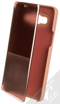 1Mcz Clear View flipové pouzdro pro Samsung Galaxy J5 (2016) růžová (pink)