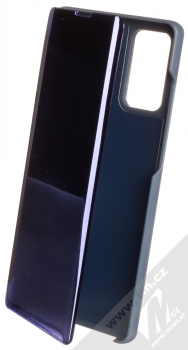 1Mcz Clear View flipové pouzdro pro Samsung Galaxy Note 20 modrá (blue)
