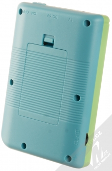 1Mcz G5s 500 in 1 herní konzole mátově zelená modrá (mint green blue) zezadu